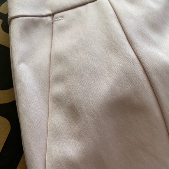 Jupe fuseau rose tendre doublée - Picture 2 of 8